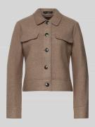 Betty Barclay Regular Fit Jacke aus Viskose-Mix mit Woll-Anteil in Tau...
