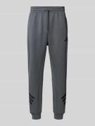 adidas Sportswear Sweatpants mit elastischem Bund in Anthrazit, Größe ...