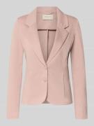 FREE/QUENT Blazer mit Reverskragen Modell 'NANNI' in Altrosa, Größe L