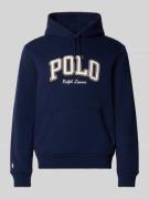 Polo Ralph Lauren Loose Fit Hoodie aus Baumwoll-Mix in Marine, Größe L