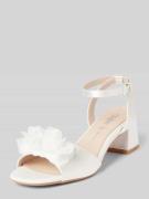 BUFFALO LONDON Sandalette mit Blockabsatz Modell 'LUCY ROSE' in Offwhi...