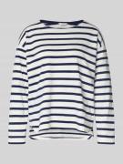 B.Young Longsleeve mit Rundhalsausschnitt Modell 'RAMSI' in Marine, Gr...