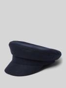 Weekend Max Mara Mütze aus Woll-Mix in Marine, Größe 1