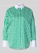 Christian Berg Woman Regular Fit Hemdbluse mit abgerundetem Saum in Gr...