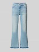 Milano Italy Flared Jeans mit 5-Pocket-Design in Blau, Größe 34