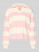 OPUS Sweatshirt mit Umlegekragen Modell 'Glocki' in Hellrosa, Größe 36