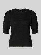 JOOP! Loose Fit Strickpullover mit Woll-Anteil Modell 'Kylie' in Black...