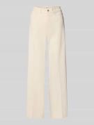 MAC Wide Fit Stoffhose im 5-Pocket-Design Modell 'Rich' in Offwhite, G...