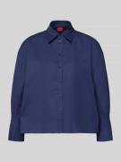 HUGO Regular Fit Hemdbluse aus Baumwoll-Mix Modell 'EGGY' in Marine, G...