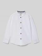 s.Oliver RED LABEL Regular Fit Freizeithemd aus reiner Baumwolle in We...