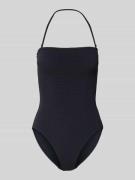 Seafolly Badeanzug mit Neckholder in Black, Größe 36