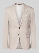 JOOP! Collection 2-Knopf-Sakko mit Brusttasche in Sand, Größe 102