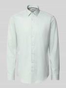 Jake*s Regular Fit Business Hemd aus Baumwolle mit Kentkragen in Hellg...