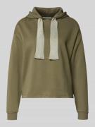 Pieces Regular Fit Hoodie aus Baumwoll-Mix Modell 'CHILLI' in Oliv, Gr...