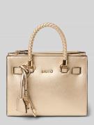 Liu Jo White Handtasche mit Label-Applikation Modell 'SATCHEL MANHATTA...