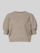 Vero Moda Regular Fit Strickpullover mit Crew Neck Modell 'DOFFY' in T...
