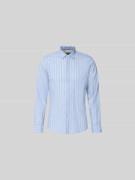 Officine Générale Regular Fit Freizeithemd mit Kentkragen in Hellblau,...