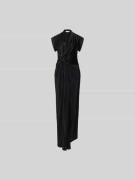 Victoria Beckham Maxikleid aus Viskose-Mix in Black, Größe 32