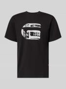 G-Star Raw Regular Fit T-Shirt mit Logo-Print Modell 'icon' in Black, ...