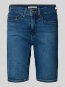 Levi's® 300 Regular Fit Bermuda in Denim-Optik in Marine, Größe 25