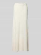 OH APRIL Maxirock mit Woll-Anteil Modell 'Insa' in Offwhite, Größe L