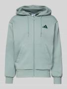 adidas Sportswear Regular Fit Sweatjacke mit Viskose-Anteil in Mint, G...