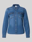 Vero Moda Regular Fit Jeansbluse aus reiner Baumwolle Modell 'MARIA' i...