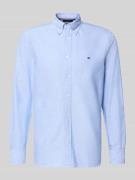 Tommy Hilfiger Regular Fit Freizeithemd aus reiner Baumwolle in Bleu, ...
