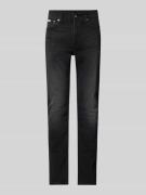 Calvin Klein Jeans Slim Fit Jeans mit 5-Pocket-Design in Black, Größe ...