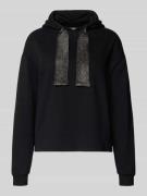 Pieces Regular Fit Hoodie aus Baumwoll-Mix Modell 'CHILLI' in Black, G...