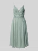 Hey Kyla Cocktailkleid mit Häkelspitze in Hellgruen, Größe 40