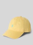 Polo Ralph Lauren Basecap aus reiner Baumwolle in Hellgelb, Größe 1