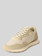 HOFF Sneaker aus Leder-Mix mit Logo-Detail Modell 'City' in Oliv, Größ...