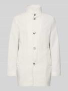 Strellson Regular Fit Kurzmantel mit Stehkragen Modell 'FYNN' in Hellg...