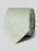 Gierremilano Seidenkrawatte aus reiner Seide mit Logo-Patch (7,5 cm) i...