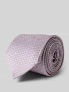 Gierremilano Seidenkrawatte aus reiner Seide mit Logo-Patch (7,5 cm) i...