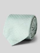 Gierremilano Seidenkrawatte aus reiner Seide mit Logo-Patch (7,5cm) in...