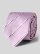 Gierremilano Seidenkrawatte aus reiner Seide mit Allover-Stitching (7,...