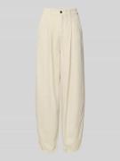 Emporio Armani Balloon Fit Jeans aus reinem Lyocell in Offwhite, Größe...