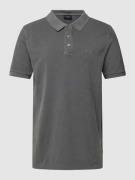 JOOP! Jeans Poloshirt mit Label-Stitching in Anthrazit, Größe S