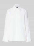 Marella Hemdbluse mit Knopfleiste in Weiss, Größe 34