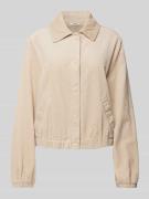 mbyM Hemdbluse mit Druckknopfleiste Modell 'Karone' in Beige, Größe S
