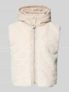 Frieda & Freddies Regular Fit Weste mit Teddyfell Modell 'Yetibabe' in...