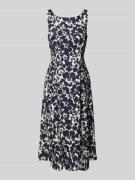 Christian Berg Cocktail Knielanges Cocktailkleid mit Kellerfalten in M...