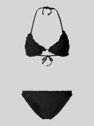 Shiwi Bikini-Set mit Rüschen Modell 'LYNN' in Black, Größe 42