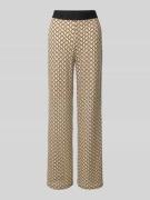 Raffaello Rossi Straight Leg Stoffhose mit elastischem Label-Bund Mode...