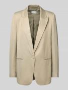 Jake*s Cocktail Blazer mit Reverskragen in Khaki, Größe 32