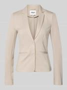 Only Taillierter Blazer aus Viskose-Mix Modell 'POPTRASH' in Sand, Grö...