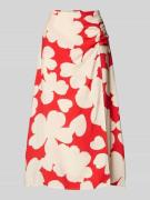B.Young Wickelrock aus Viskose-Mix Modell 'IBINE' in Rot, Größe 36