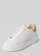 Marc O'Polo Low Top Sneaker aus echtem Leder Modell 'SVEA 9A' in Weiss...